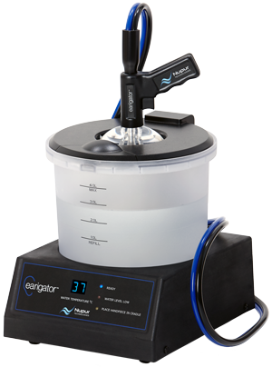 Earigator cerumen management system